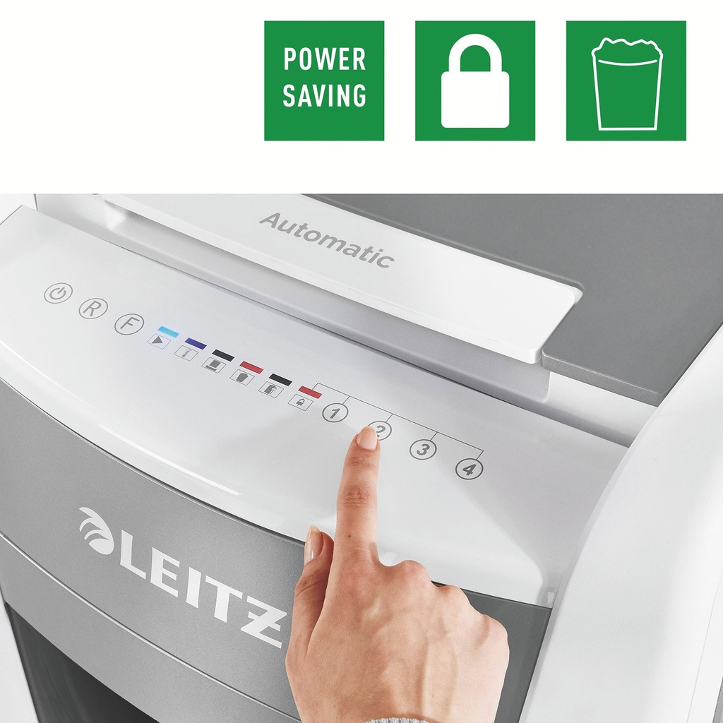 Dokumentförstörare Leitz IQ Autofeed Office Pro 600 Automatisk P4