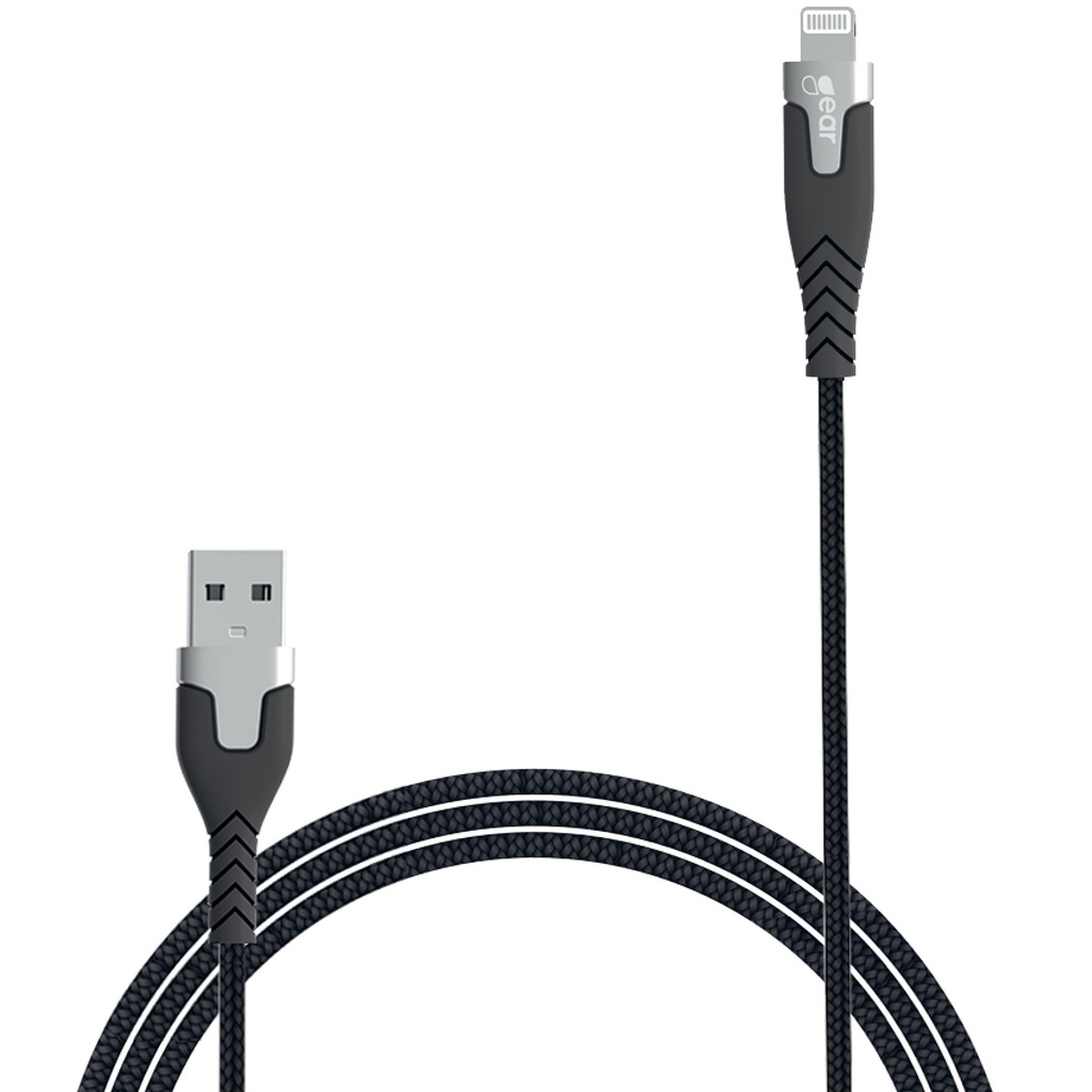 Laddkabel PRO USB-A till Lightning C89 Gear Svart