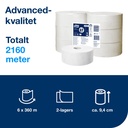 Toalettpapper Tork Advanced T1 6 st/fp