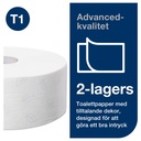 Toalettpapper Tork Advanced T1 6 st/fp