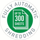 Dokumentförstörare Leitz IQ AutoFeed Office 300 P4