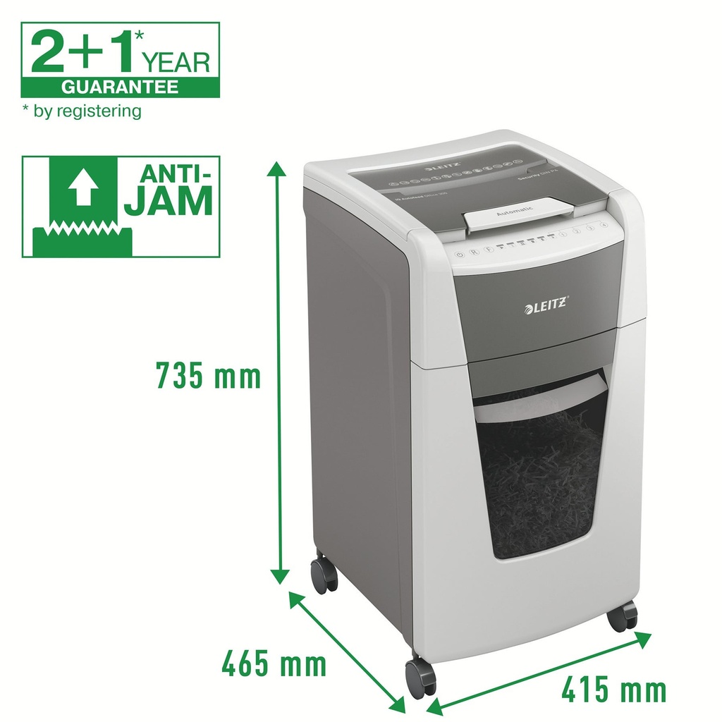 Dokumentförstörare Leitz IQ AutoFeed Office 300 P4