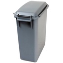 Soptunna Patricia 60 liter grå