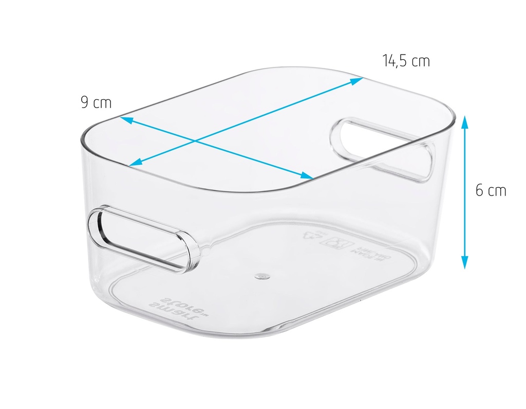 Förvaringsbox SmartStore™ Compact Clear XS klar