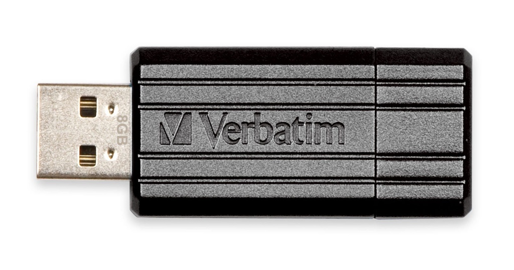 USB Verbatim Pinstripe 32GB Svart
