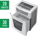 Dokumentförstörare Leitz IQ Office Pro P4