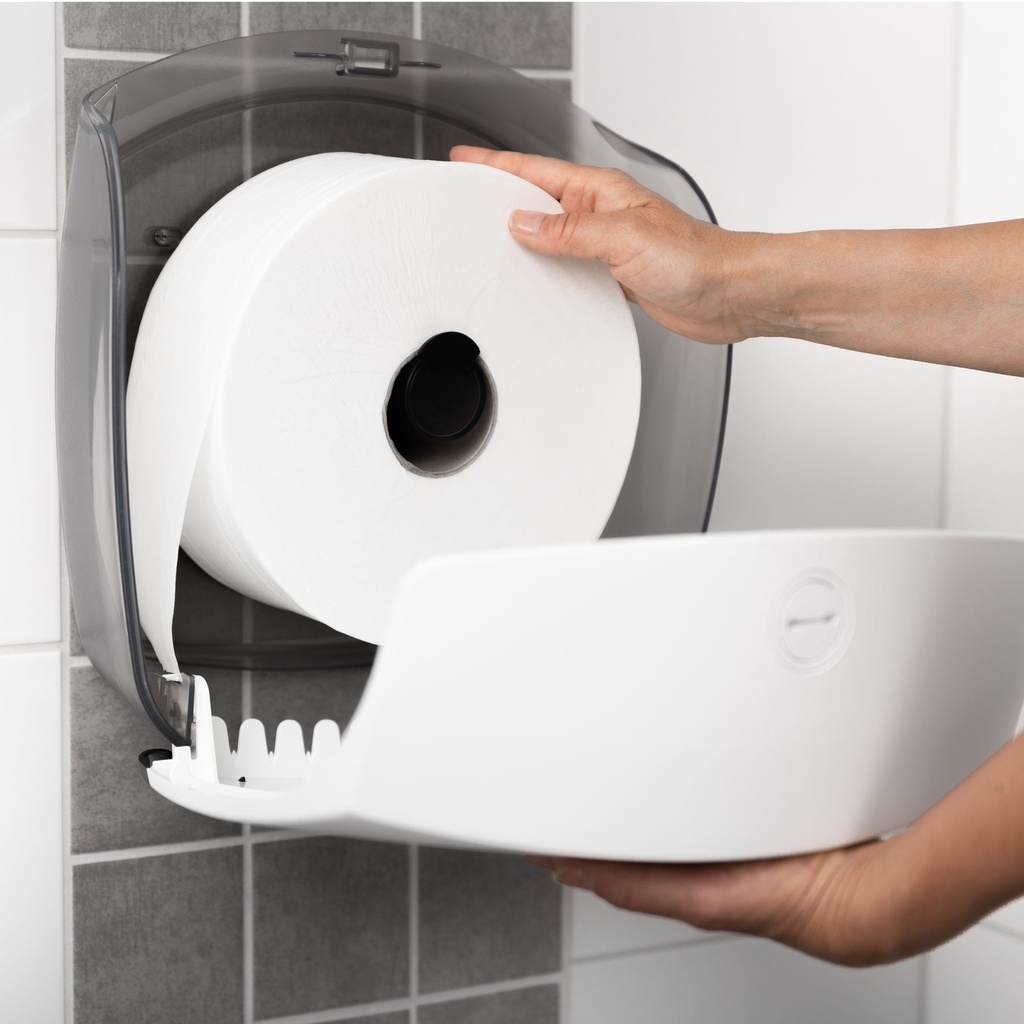 Dispenser Gigant S toalettpapper vit