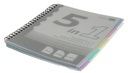 Ämnesblock 5flikar A4 150blad