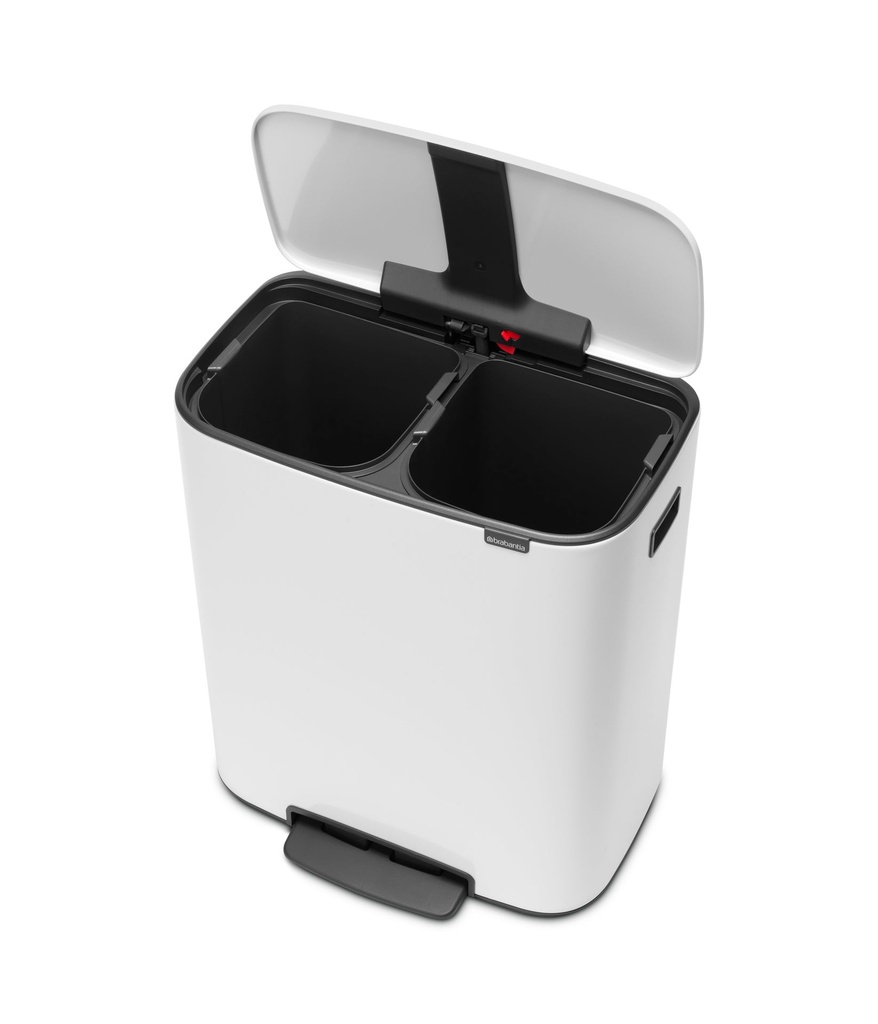 Pedalhink Bo 2x30 liter Vit