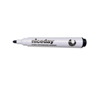 Whiteboard-penna rund spets svart