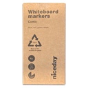 Whiteboard-penna snedskuren 4 st/set