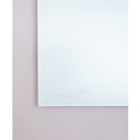 Glastavla matt 100x200 cm warm grey