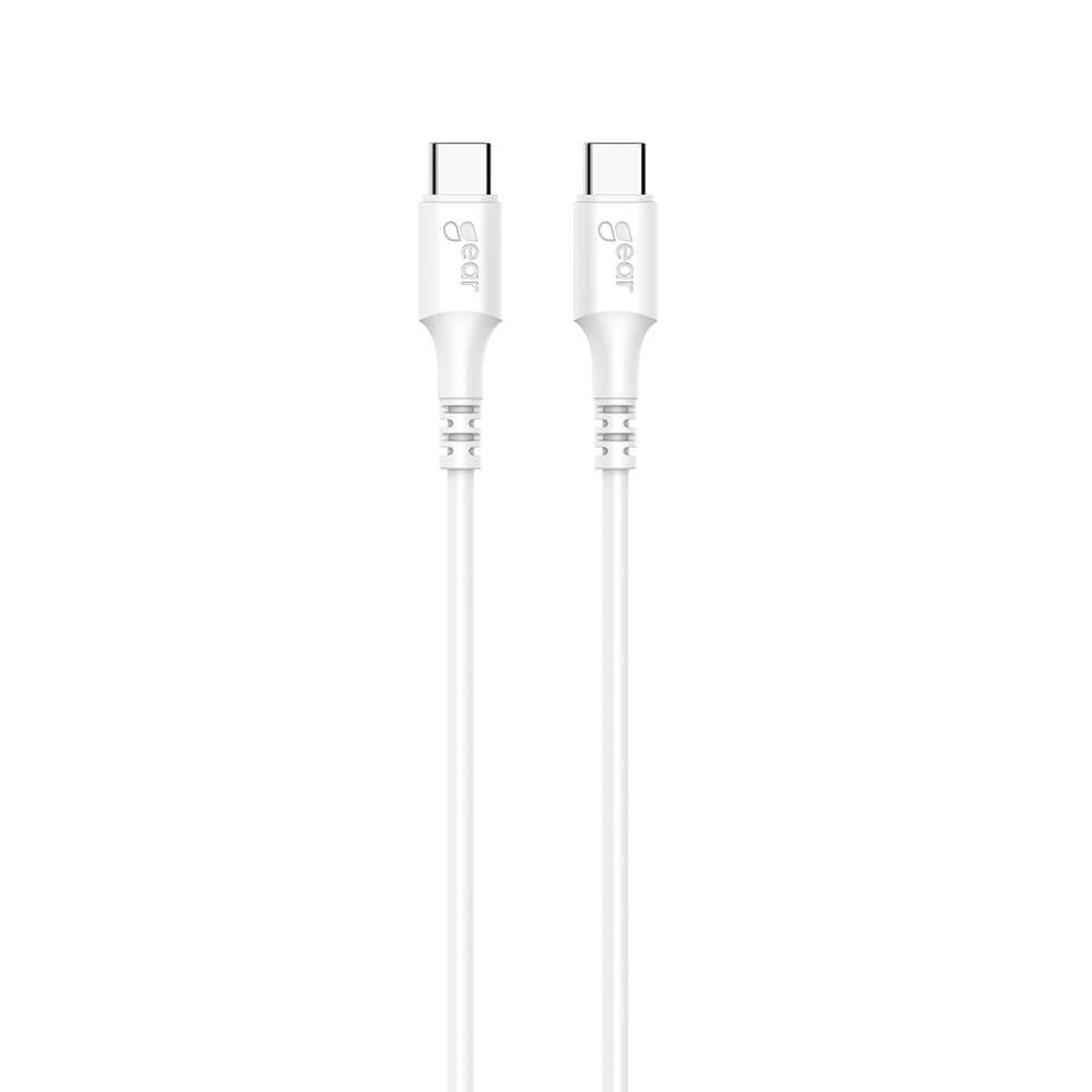 Laddare 1xUSB-C PD/PPS 30W + kabel USB-C till USB-C vit