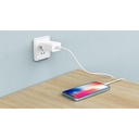 Laddare 1xUSB-C PD/PPS 30W + kabel USB-C till USB-C vit