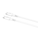 Laddare 1xUSB-C PD/PPS 30W + kabel USB-C till USB-C vit