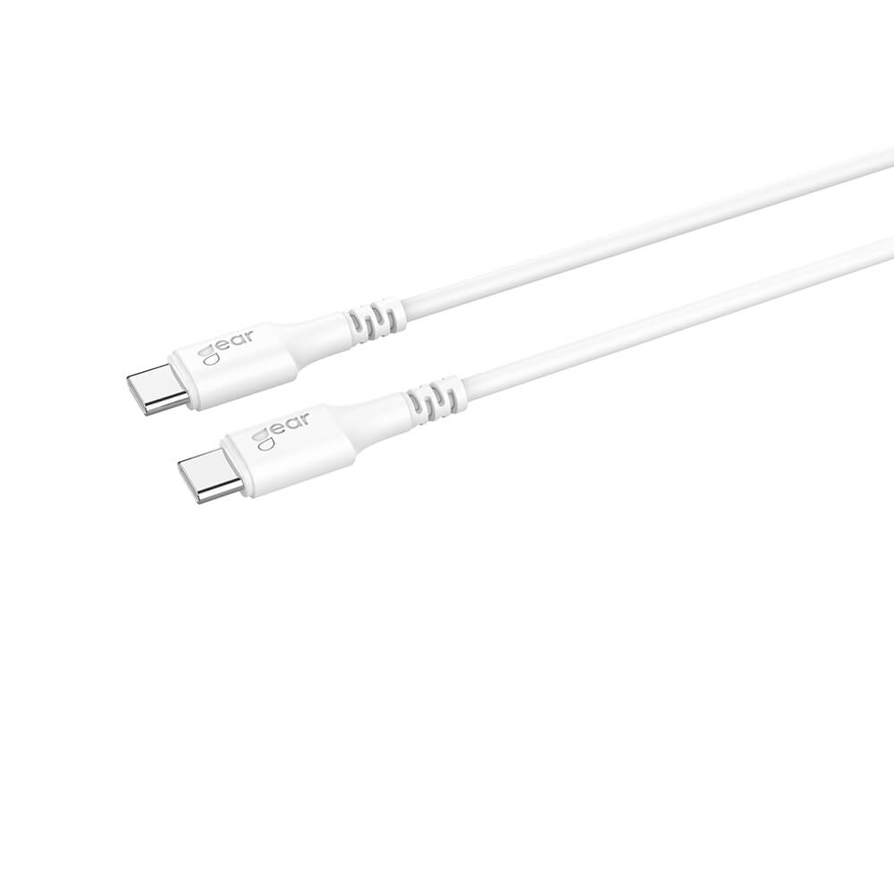 Laddare 1xUSB-C PD/PPS 30W + kabel USB-C till USB-C vit
