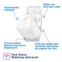 Dispenser Toalettpapper T6  Tork vit