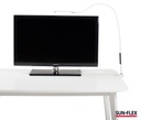 Skrivbordslampa Desklite  vit Sun-Flex
