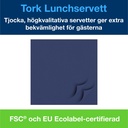 Servett Lunch Tork 3-lager 150-pack mörkblå