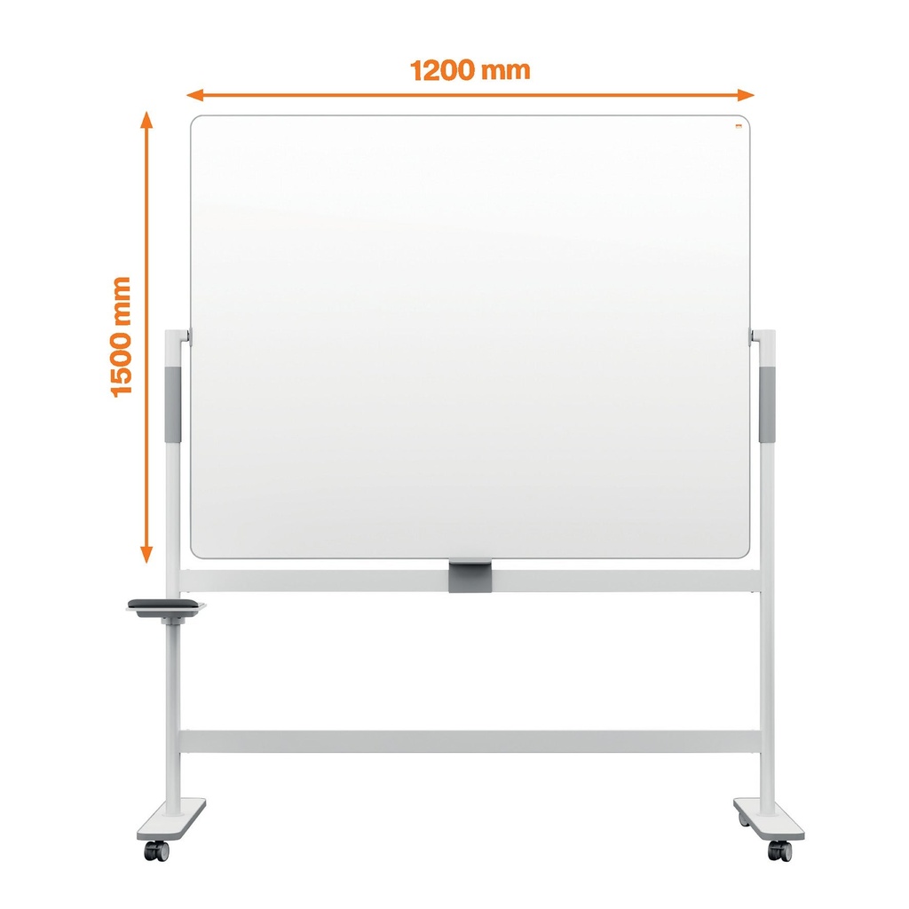 Whiteboard mobil Move & Meet 150x120 cm
