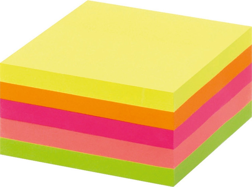 Notiskub Mini 50x50 mm neon