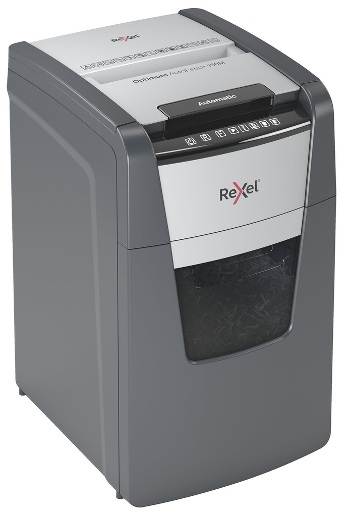 Dokumentförstörare Rexel Optimum AutoFeed+ 150M P5