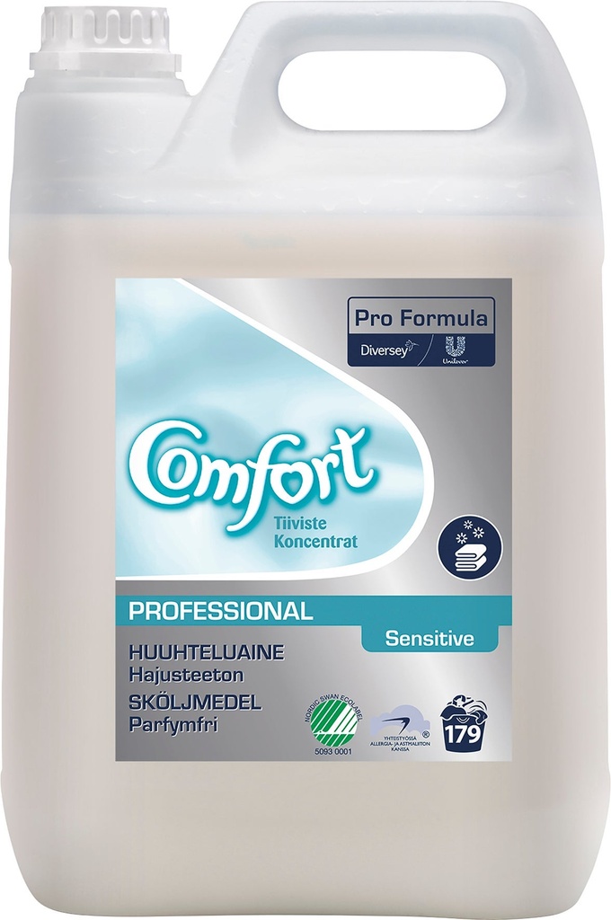 Sköljmedel Comfort Sensitive Professional 5 liter
