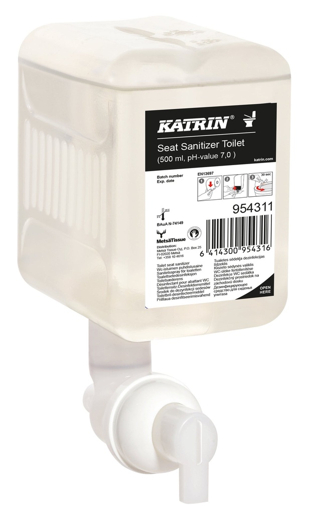 Desinfektion för toalettrengöring 500 ml Katrin