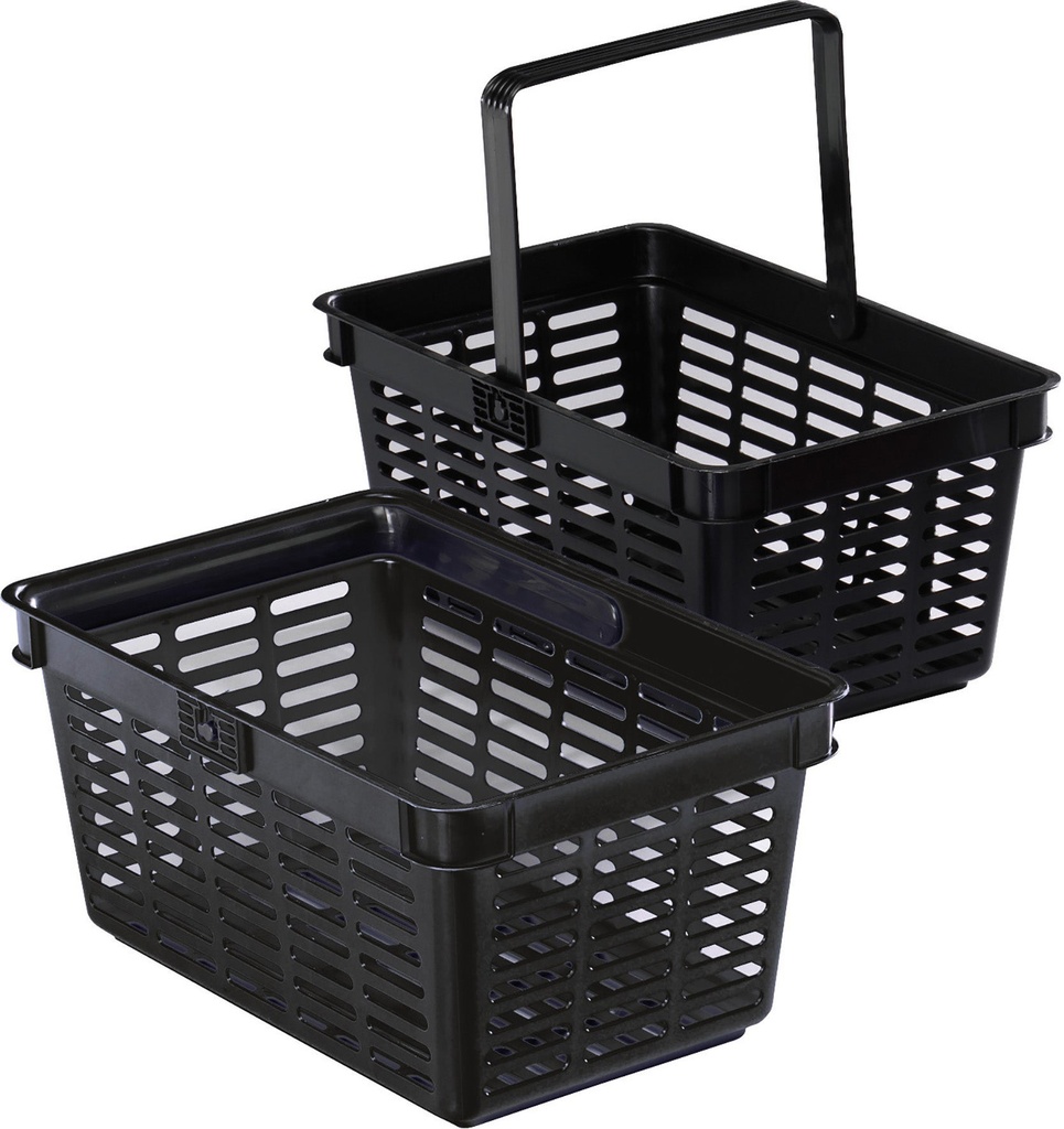 Kundkorg Durable 19 liter svart