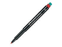 Märkpenna Faber Castell Medium permanent  röd