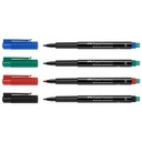 Märkpenna Faber Castell Medium permanent blå
