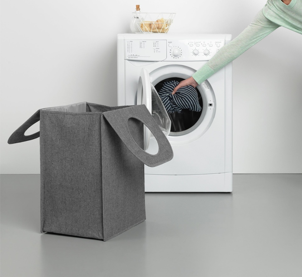 Tvättkorg rektangulär 55 liter