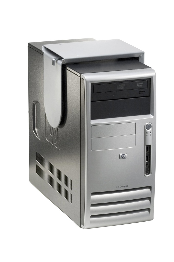 CPU-hållare Plain silver