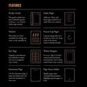 Anteckningsbok Bullet Journal A5 black