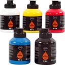 Akrylfärg Pigment 500ml 5st/fp