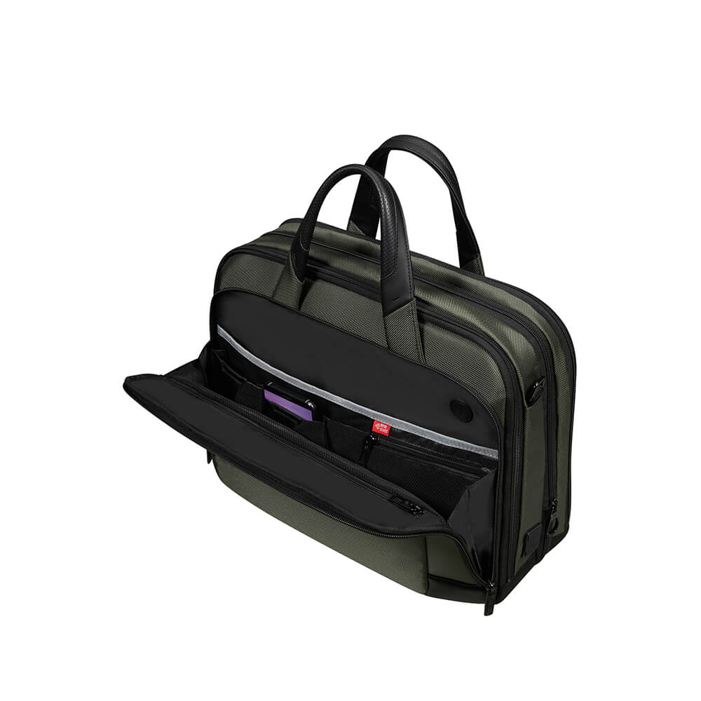 Datorväska PRO DLX6 15,6" Expanderbar Grön