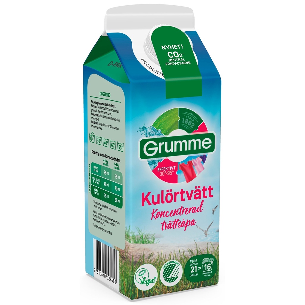 Tvättmedel kulör 750 ml