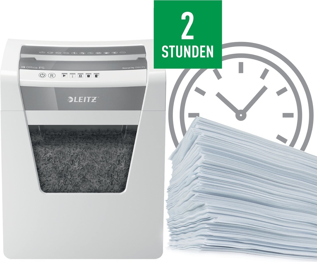 Dokumentförstörare Leitz IQ Office P5