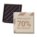 Choklad Havssalt 70% 5 g 75-pack