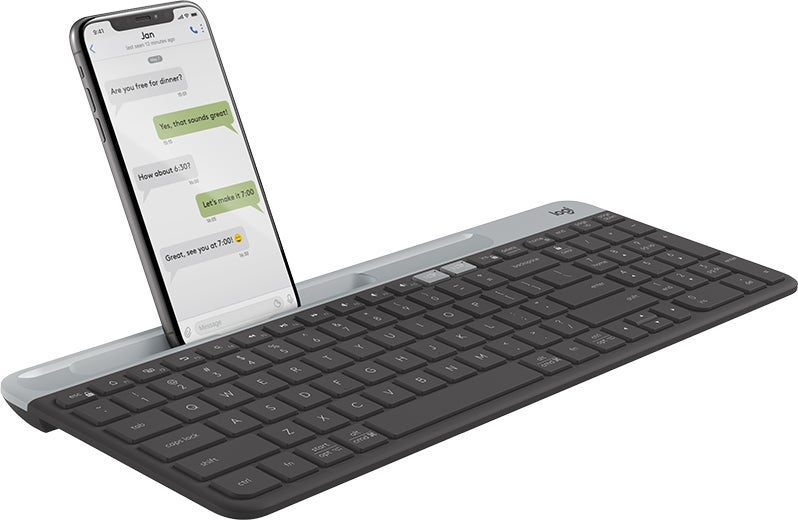 Tangentbord Logitech K580 Svart