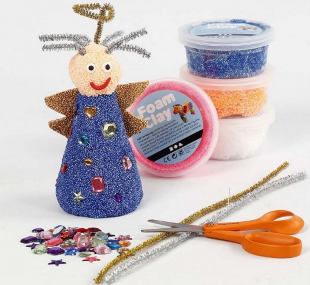 Lera Foam Clay mix färg 10x35 g