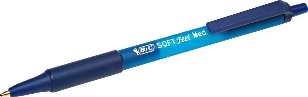 Kulspetspenna Bic Soft Feel blå