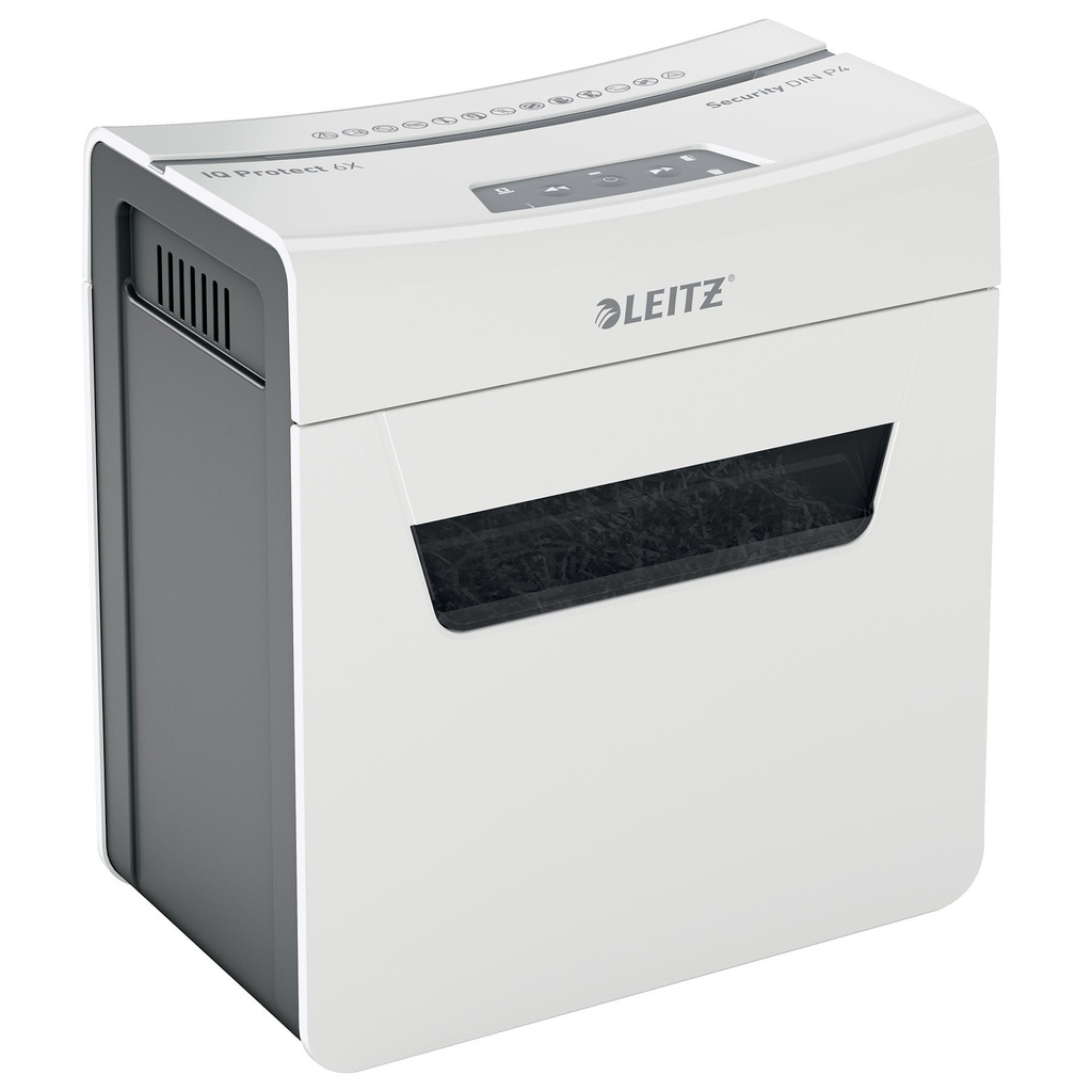 Dokumentförstörare Leitz IQ Protect Premium 6X P4