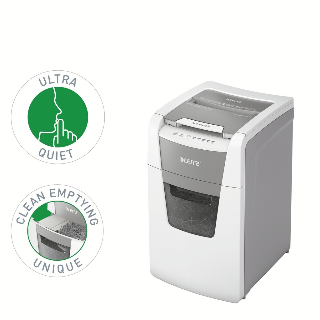 Dokumentförstörare Leitz IQ Autofeed Office 150 Automatisk P5