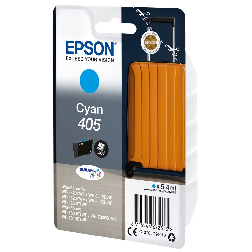 Bläck Epson 405 cyan 5,6 ml
