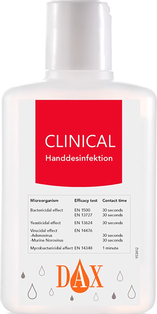 Handdesinfektion DAX Clinical 75% 150 ml