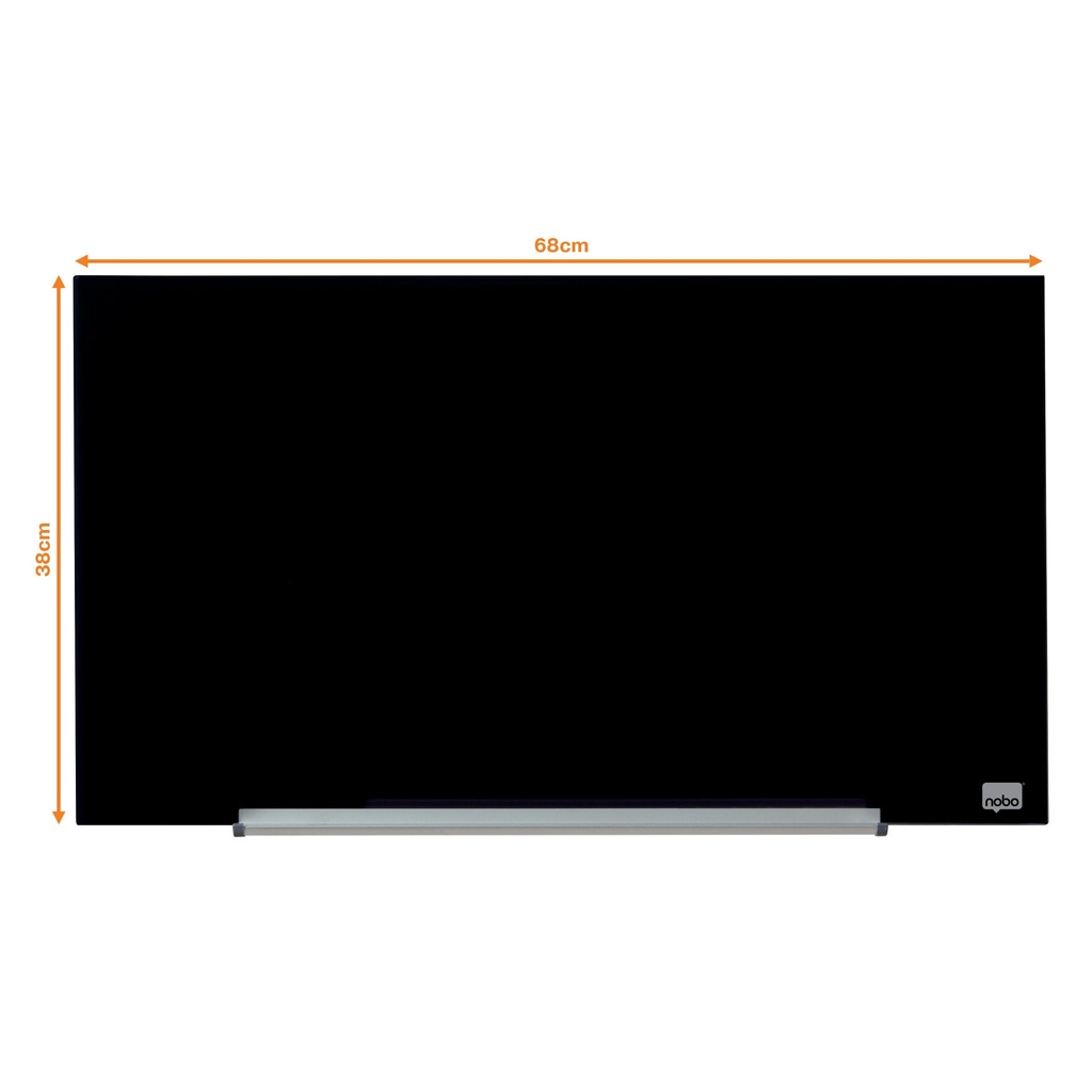 Glastavla Impression Pro Magnetisk 31" Svart