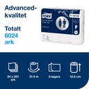 Toalettpapper Tork Advanced 2-lager vit T4