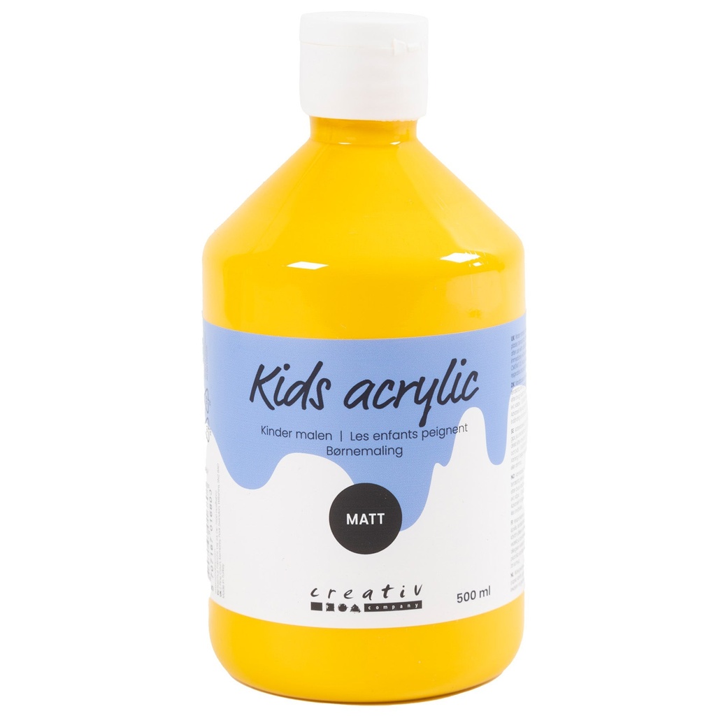 Täckfärg Readymix matt 500 ml citrongul