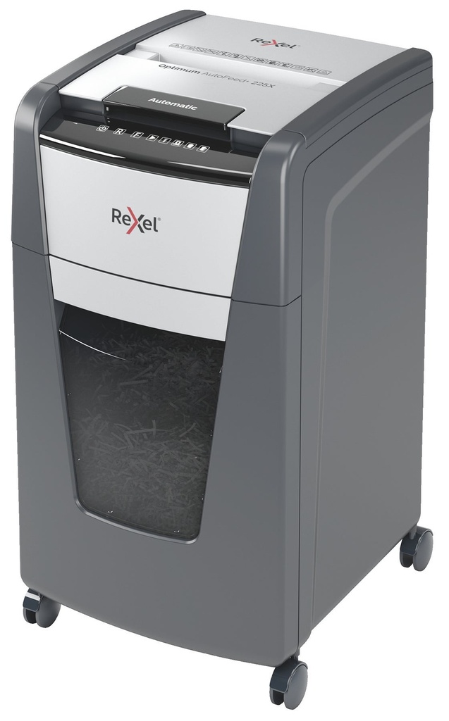 Dokumentförstörare Rexel Optimum AutoFeed+ 225X P4